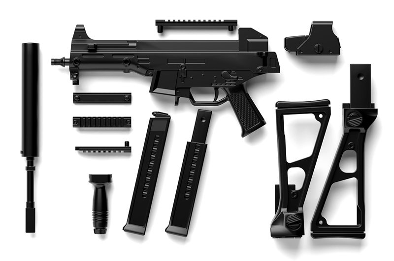 リトルアーモリー LADF02 ドールズフロントラインUMP45タイプ