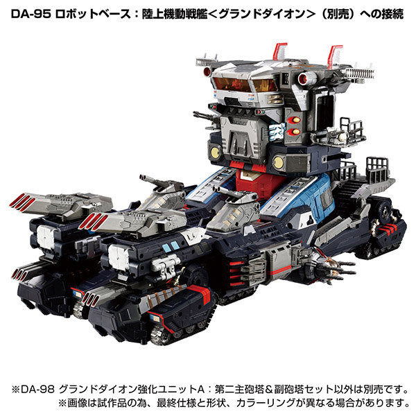 DA-98 グランドダイオン強化ユニットA:第二主砲塔＆副砲塔セット