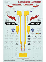 カラカルモデル 1/48 アメリカ空軍 F-16C アニバーサリーバイパーズ マーキング