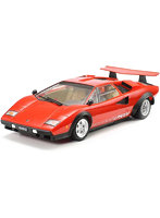 1/24 ランボルギーニ カウンタック LP500S クリヤーコートレッドボディ（白箱）