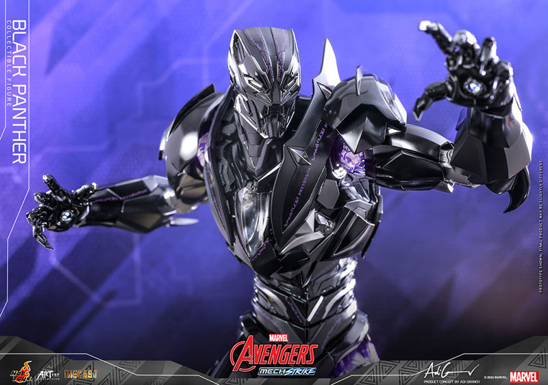 【アーティスト・コレクション DIECAST】 『アベンジャーズ・メカニカル・ストライク』フィギュア ブラ...