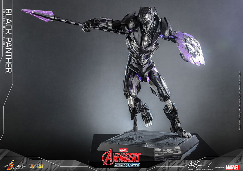 【アーティスト・コレクション DIECAST】 『アベンジャーズ・メカニカル・ストライク』フィギュア ブラ...