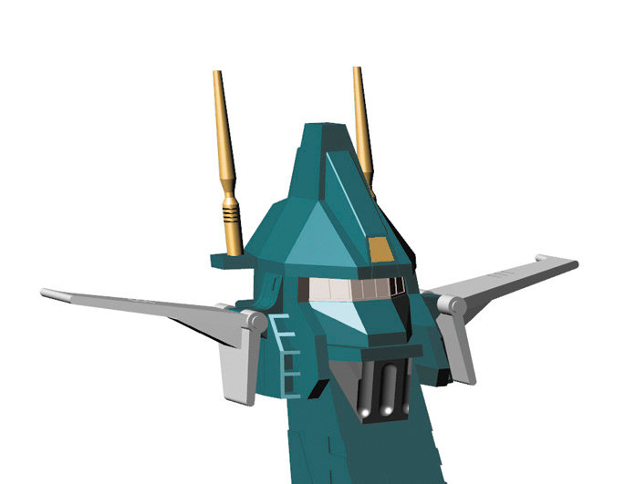 1/500 「戦闘メカ ザブングル」 ギア・ギア