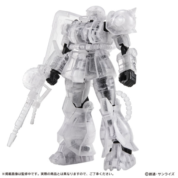 【BOX販売】機動戦士ガンダム CAPSULE ACTION ザクII（全2種） 1BOX:4個入