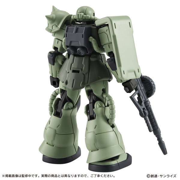 【BOX販売】機動戦士ガンダム CAPSULE ACTION ザクII（全2種） 1BOX:4個入