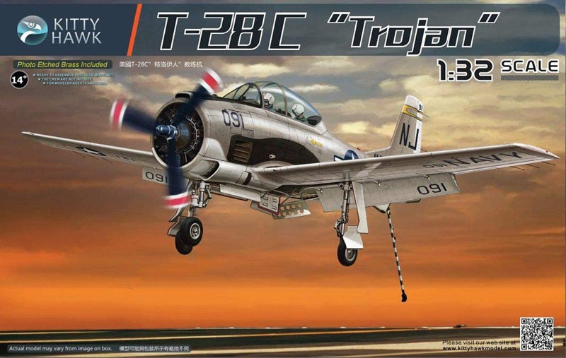 DMM.com [キティホーク 1/32 アメリカ軍 T-28C トロージャン] ホビー