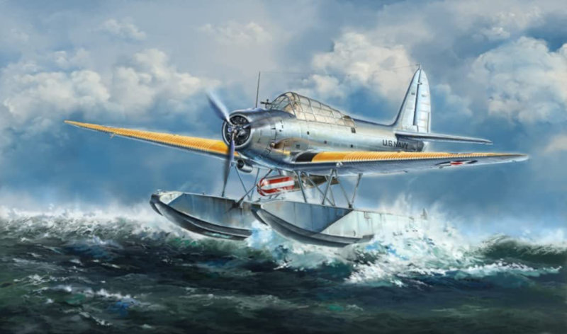 【再販】グレートウォールホビー 1/48 WWII アメリカ海軍 TBD-1A デバステーター 水上機型