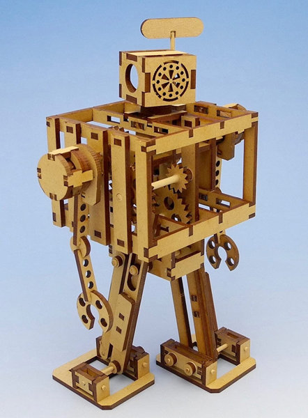 ゴム動力二足歩行 ボードボット 1 号機 4,863円