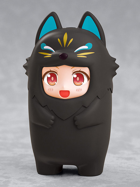 ねんどろいどもあ きぐるみフェイスパーツケース（黒狐）