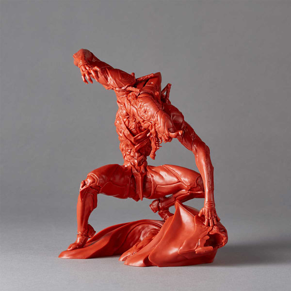 SCULPTURE WORKS ヱヴァンゲリヲン新劇場版:破 エヴァンゲリオン2号機獣化第2形態ザ・ビースト‘ジオフロント血戦’
