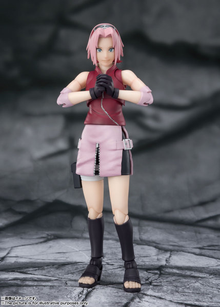 【再販】S.H.Figuarts NARUTO-ナルト- 疾風伝 春野サクラ-師匠譲りの負けん気-