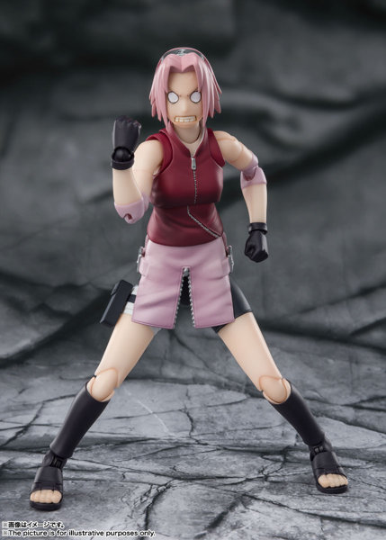 【再販】S.H.Figuarts NARUTO-ナルト- 疾風伝 春野サクラ-師匠譲りの負けん気-