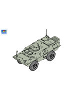 トランペッター 1/72 M706 コマンドウ装甲車 ’ベトナム’