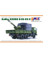 マック 1/87 KaMaz 53202 6x4トラック＆ Zu-23-2