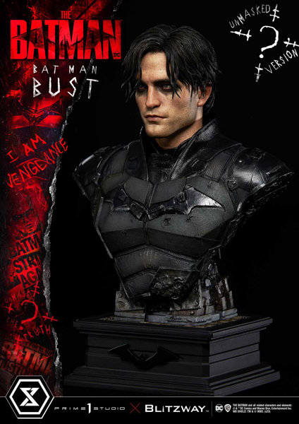 プレミアムバスト ザ・バットマン バットマン ‘マスクオフ’