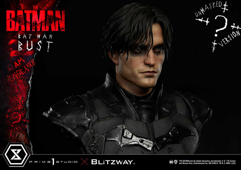 プレミアムバスト ザ・バットマン バットマン ‘マスクオフ’
