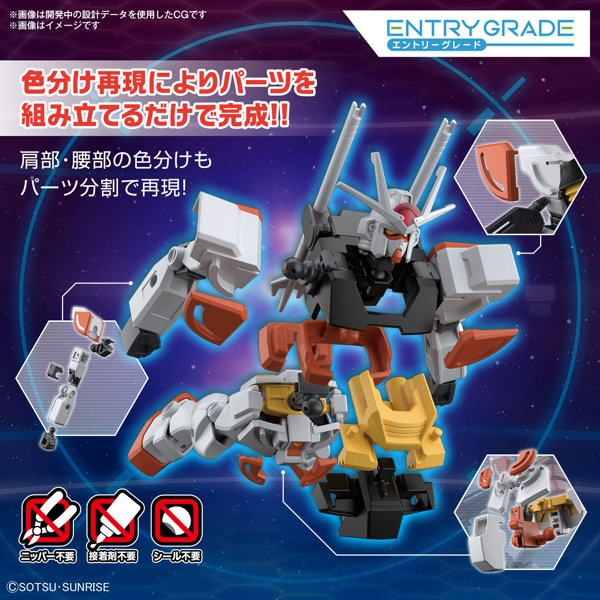 ENTRY GRADE 1/144 ラーガンダム