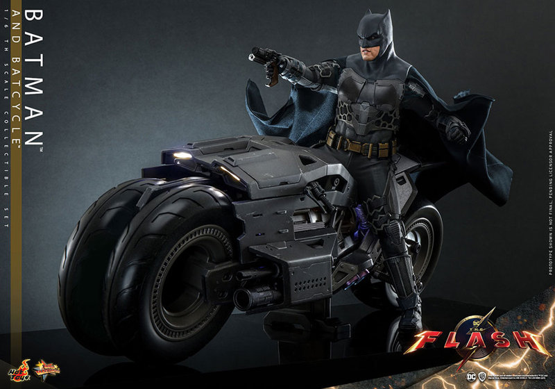 【ムービー・マスターピース】 『ザ・フラッシュ』1/6スケールフィギュア バットマン＆バットサイクル