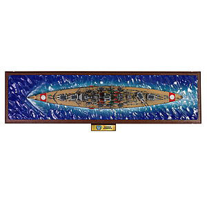 1/700 WW.II ドイツ海軍 戦艦ビスマルク 洋上モデル仕様 デンマーク海峡海戦