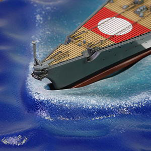 1/700 WW.II ドイツ海軍 戦艦ビスマルク 洋上モデル仕様 デンマーク海峡海戦