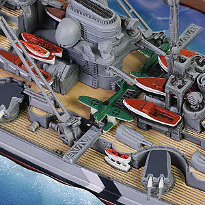 1/700 WW.II ドイツ海軍 戦艦ビスマルク 洋上モデル仕様 デンマーク海峡海戦
