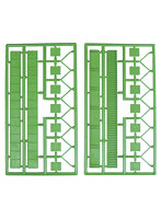 NA-57 デッキガーダー橋 組立キット 緑(3セット入)