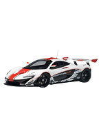 DMM.com [マクラーレン P1 GTR （ホワイト/レッド）] ホビー・おもちゃ通販