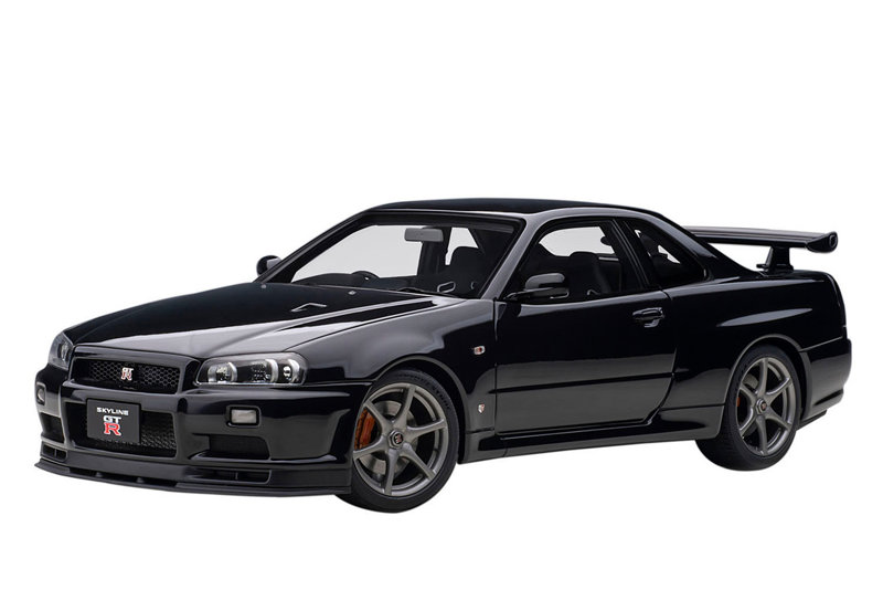 日産 スカイライン GT-R R34 Vスペック II （ブラックパール） 19,776円