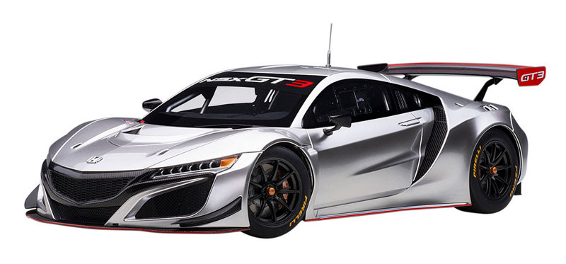 ホンダ NSX GT3 ’18 （ハイパー・シルバー）
