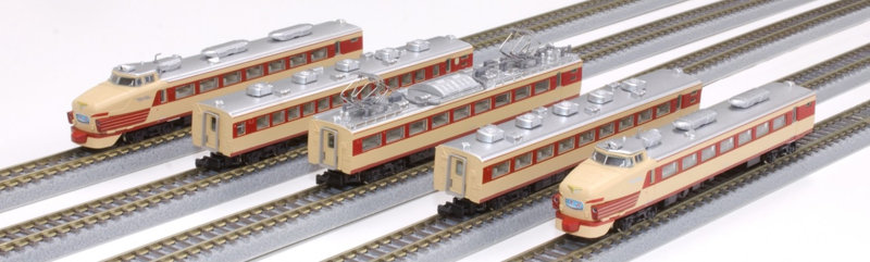 T030-4 国鉄485系特急形車両 初期型 雷鳥 国鉄色 5両基本セット