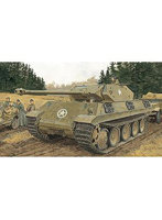 1/35 WW.II ドイツ軍 M10パンター（偽装戦車）グライフ作戦 1944 マジックトラック付き DR6561