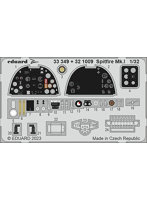 エデュアルド EDU33349 1/32 スピットファイア Mk.I ズームエッチングパーツ（コータリ用）