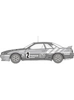 1/24 インチアップシリーズ No.298 タイサン STP GT-R （スカイライン GT-R ［BNR32 Gr.A仕様］ ）1992