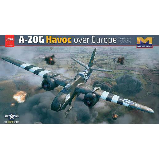 HKモデル 01E039 1/32 A-20G ハボック ‘ヨーロッパ戦線’（フルインテリア）