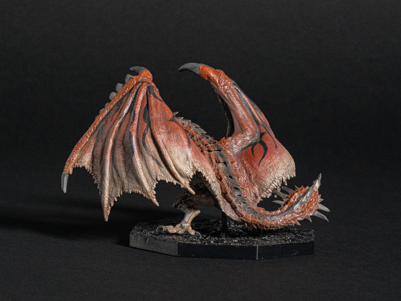 CAPCOM FIGURE BUILDER CUBE MONSTER HUNTER 火竜 リオレウス