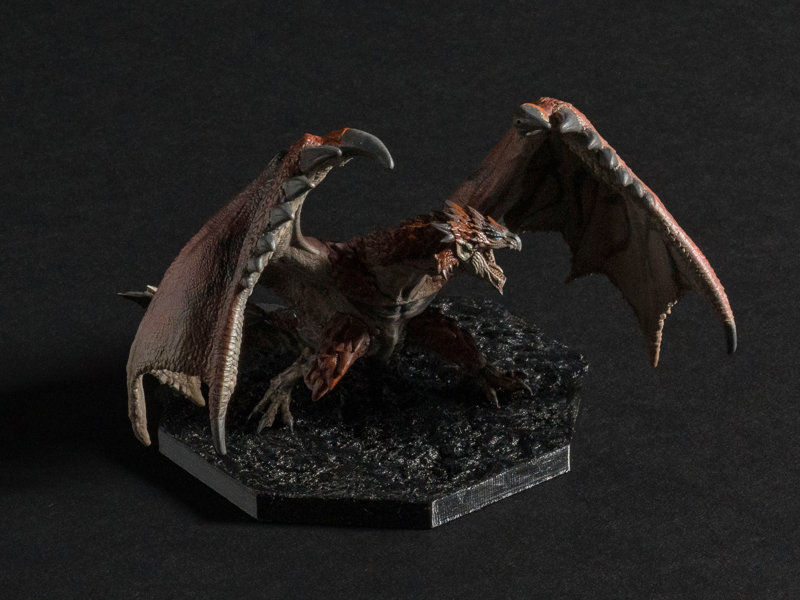 CAPCOM FIGURE BUILDER CUBE MONSTER HUNTER 火竜 リオレウス