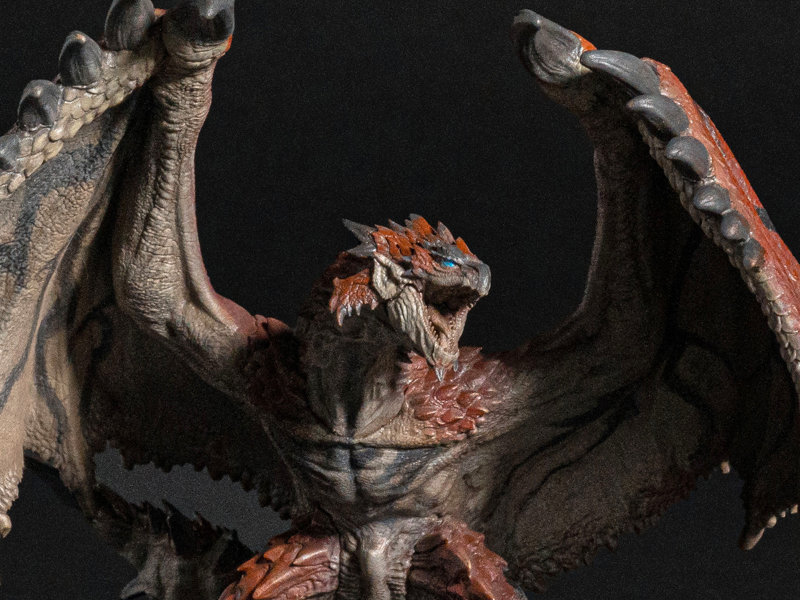 CAPCOM FIGURE BUILDER CUBE MONSTER HUNTER 火竜 リオレウス