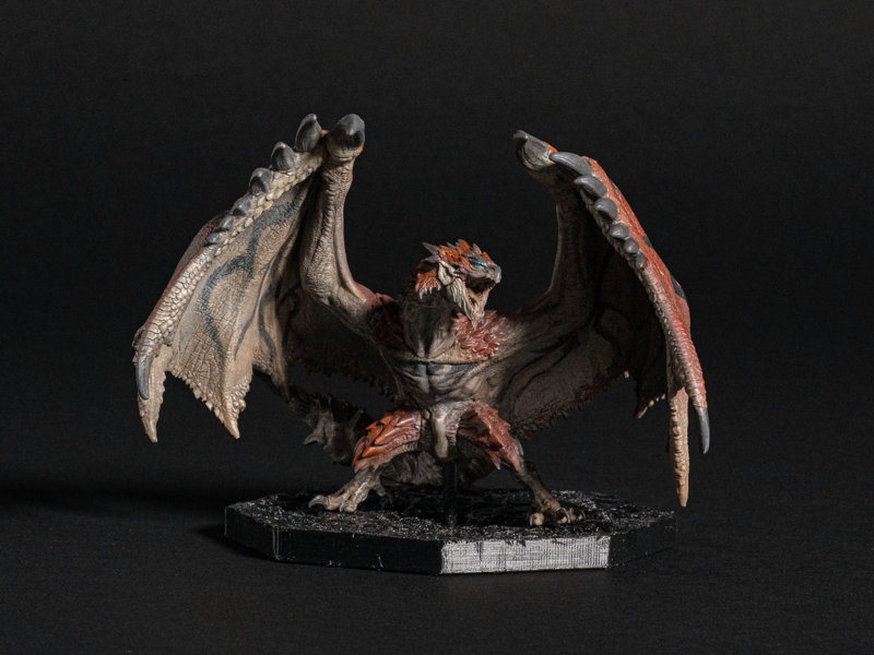 CAPCOM FIGURE BUILDER CUBE MONSTER HUNTER 火竜 リオレウス