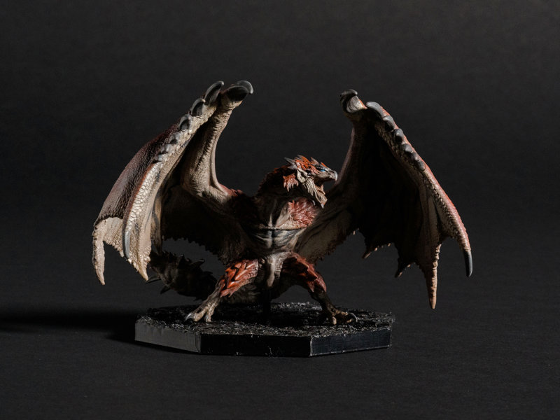 CAPCOM FIGURE BUILDER CUBE MONSTER HUNTER 火竜 リオレウス