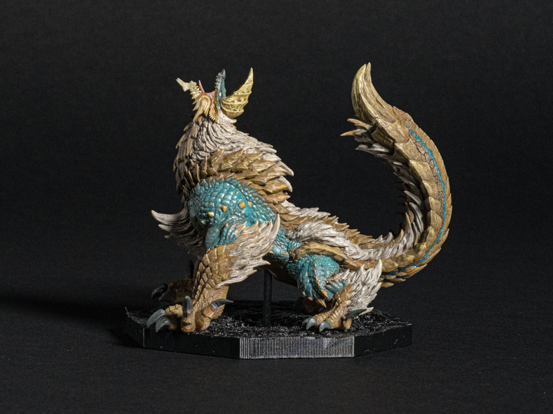 CAPCOM FIGURE BUILDER CUBE MONSTER HUNTER 雷狼竜 ジンオウガ