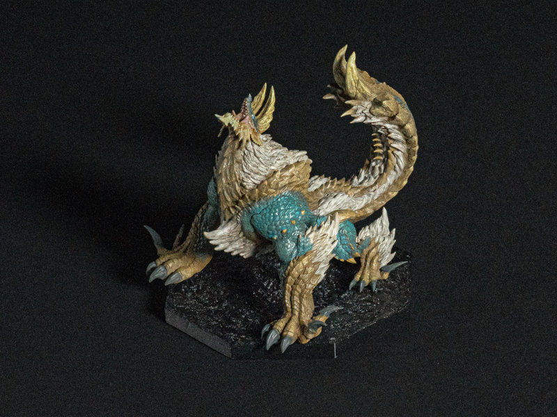 CAPCOM FIGURE BUILDER CUBE MONSTER HUNTER 雷狼竜 ジンオウガ