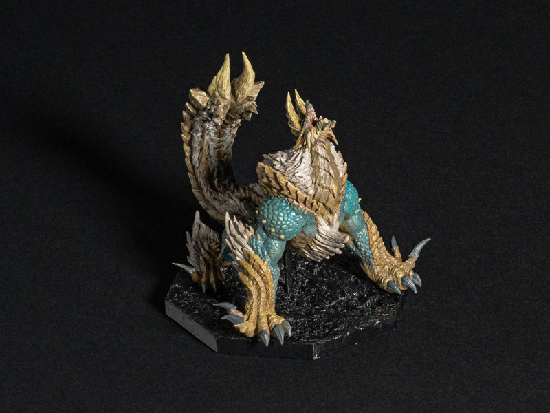 CAPCOM FIGURE BUILDER CUBE MONSTER HUNTER 雷狼竜 ジンオウガ