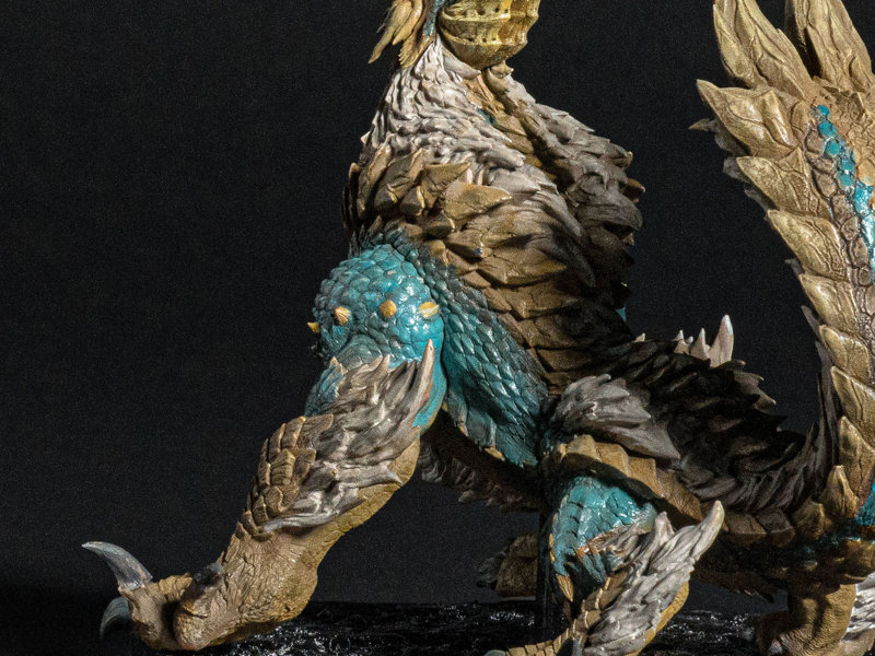 CAPCOM FIGURE BUILDER CUBE MONSTER HUNTER 雷狼竜 ジンオウガ