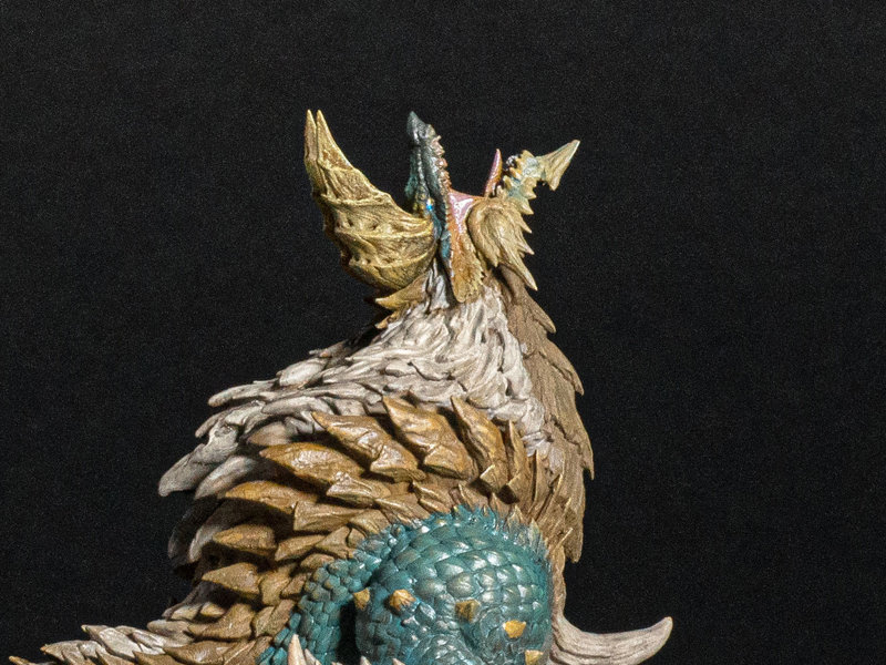 CAPCOM FIGURE BUILDER CUBE MONSTER HUNTER 雷狼竜 ジンオウガ