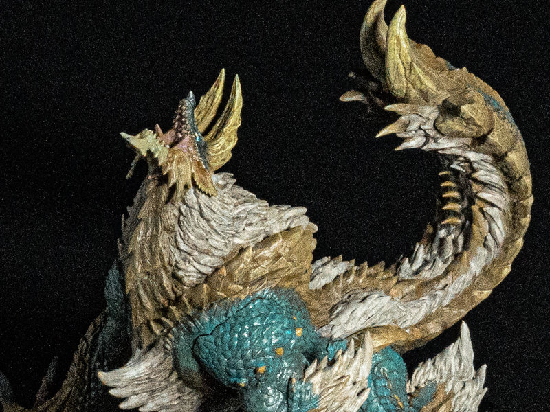 CAPCOM FIGURE BUILDER CUBE MONSTER HUNTER 雷狼竜 ジンオウガ