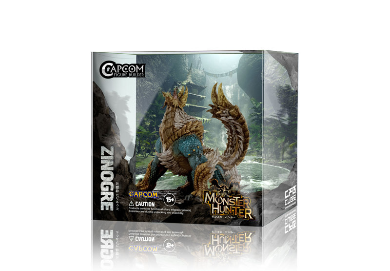CAPCOM FIGURE BUILDER CUBE MONSTER HUNTER 雷狼竜 ジンオウガ
