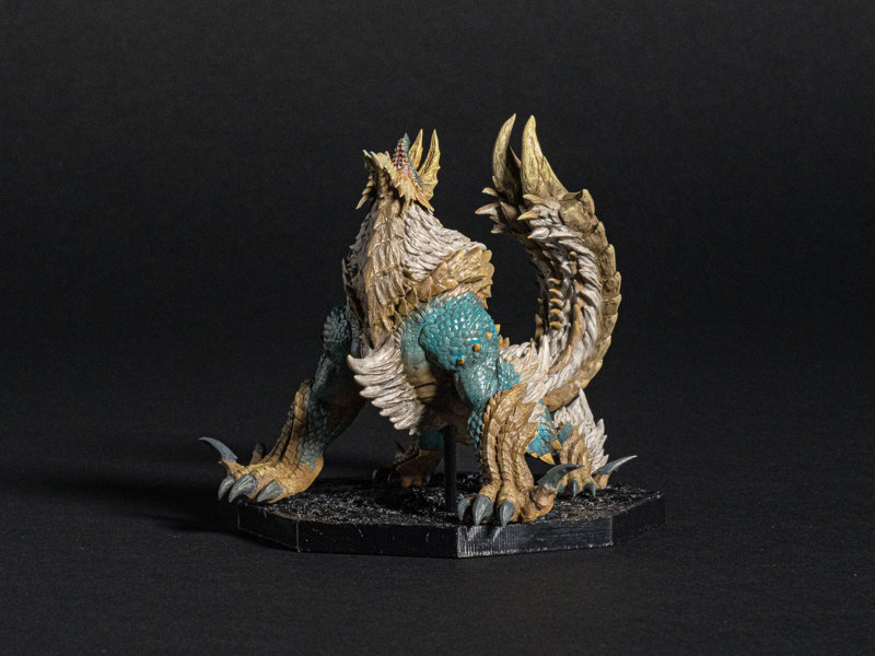 CAPCOM FIGURE BUILDER CUBE MONSTER HUNTER 雷狼竜 ジンオウガ