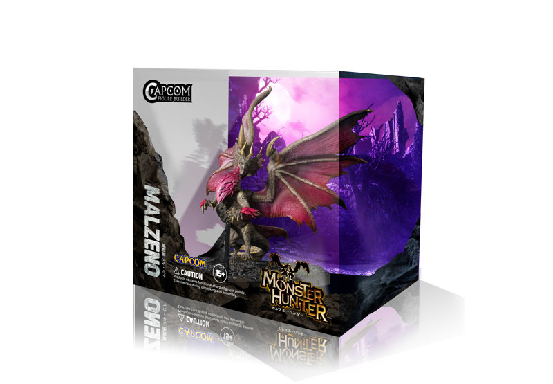 CAPCOM FIGURE BUILDER CUBE MONSTER HUNTER 爵銀龍 メル・ゼナ