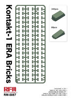 RFM5087 1/35 コンタークト1 ERA ブロック セット