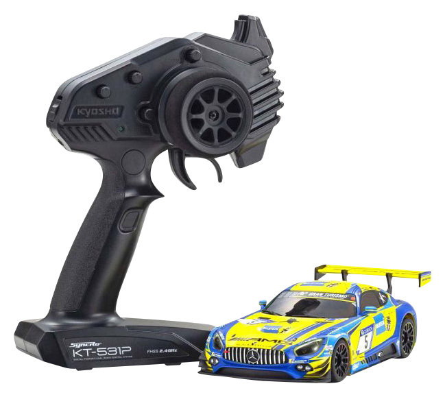 MR03RWD r/s メルセデス AMG GT3 ブルー/イエロー
